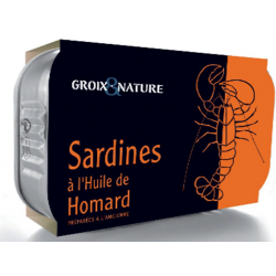 Sardine à l'huile de homard...