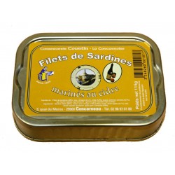 Filets de sardines au cidre...